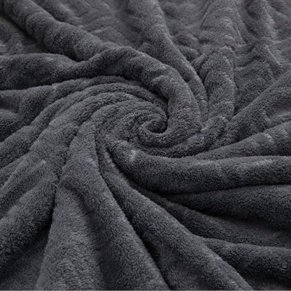Smuge 18-Piece Bath Towel Set, Include 6 Bath Towel Sheets, 6 Hand Towels and 6 Washcloths - Highly Absorbent Quick Dry 100% Microfiber,Ultra Soft Bathroom Towel Set (Dark Gray) - color: Dark Gray, size: 18 Pcs Bath Towel Set