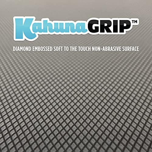 Kahuna Grip Bathtub Bath and Shower 5¼" Hexagon Non-Slip Traction Treads (Gray) - color: Gray