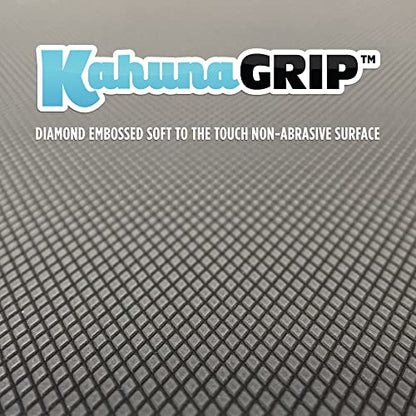 Kahuna Grip Bathtub Bath and Shower 5¼" Hexagon Non-Slip Traction Treads (Gray) - color: Gray