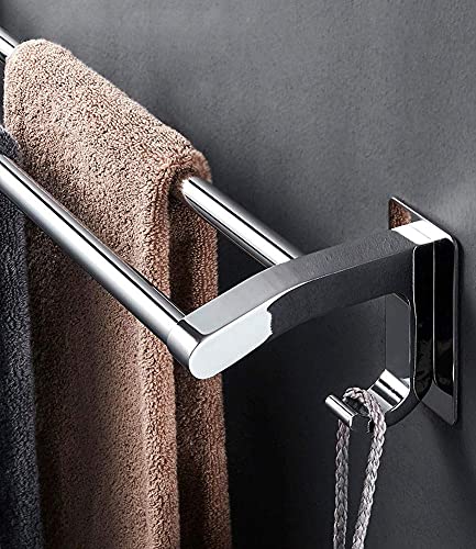 Towel Rack Handrail Grab Railshome Bathroom Safety Handicap Bar Wall Mounted Toilet Handrailswith Double Polebathroom Bars for Elderly D