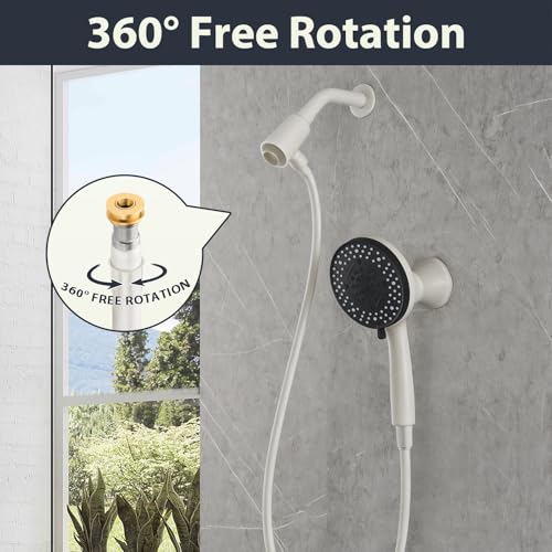 69 Inches Extra Long Silicone Shower Hose White | Anti-kink Showerhead Hose, Used In Showerheads Spray Bidet Bathing Toilet Cleaning Flexible RV Shower Hoses Replacement - color: White, size: 69 In