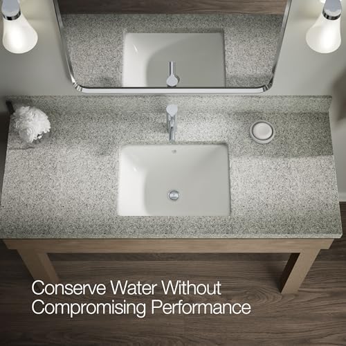 Kohler K-35048-4-CP Elate® Single-Handle Bathroom Sink Faucet, Bathroom Faucets, 1.2 GPM, Polished Chrome - color: Polished Chrome, size: 1.2 GPM