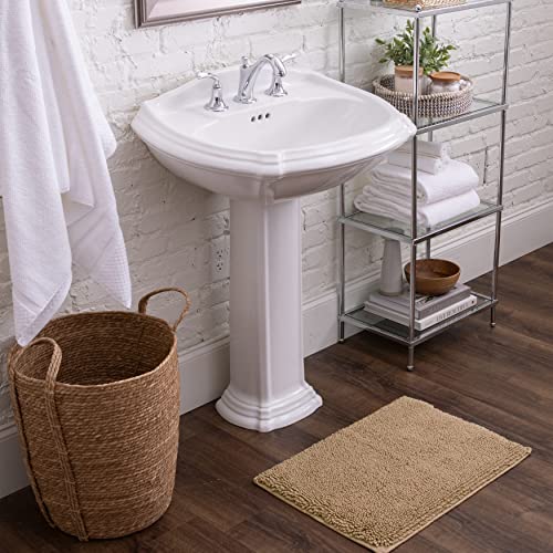 Mohawk Home Classic Cotton Ii Taupe 2' x 5' Bath Mat - color: Taupe Brown, size: 2' x 5' (Rectangular)