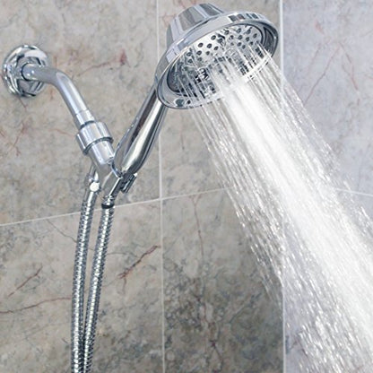 72 Inch Flexible Shower Hose - Polished Chrome | Extra Long, Stainless Steel, Anti-Kink, Universal Replacement Tube For Handheld Showerheads, Showers & Baths, Easy Install - color: Polished Chrome