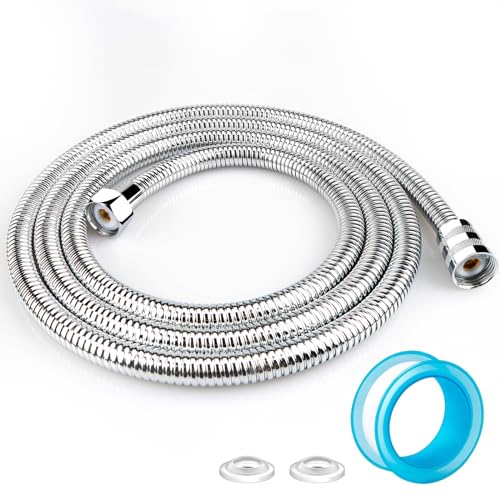 Shower Hose, 79 Inches Shower Hose Extra Long，Superior Shower Hose Attachment for Shower Head，Durability Brass/Copper Made Conncetors