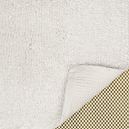 Mohawk Home Classic Cotton White 2' x 5' Bath Mat - color: Off White, size: 2' x 5' (Rectangular)
