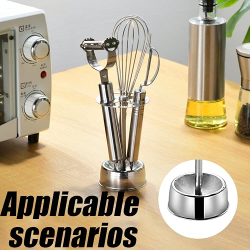 Stainless Steel Toothbrush Holder Stand, Multi Functional Toothbrush Holder Organizer Toothpaste Stand with 4 Slots, Metal Storage Organizer for Bathroom Vanity Countertop