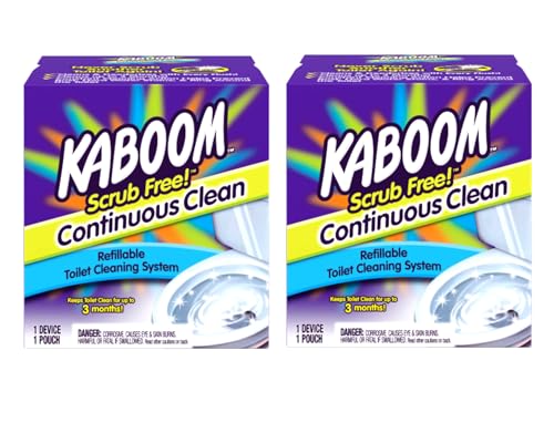Church And Dwight 35113" kaboom Scrub Free Toilet Cleaning System (Pack of 2) - size: 1 Count (Pack of 2)