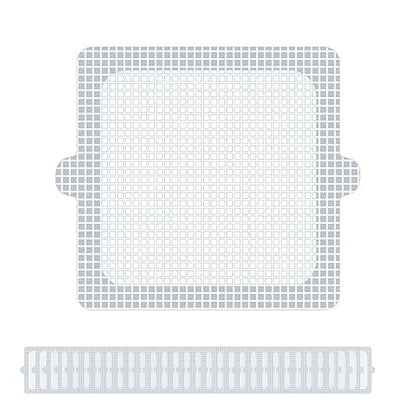 PRIMSOPH 4 Inch 30pcs Disposable Shower Drain Hair Catcher Mesh Stickers Floor Drain Sticker Disposable Drain Filter Hair Trap Sticker