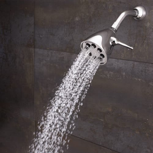 Speakman S-2251-MB Signature Icon Anystream High Pressure Adjustable Solid Brass Shower Head, 2.5 GPM, Matte Black - color: Matte Black, size: 2.5 GPM