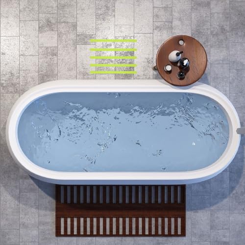 24pcs Anti Slip Bath Tub Strips with No Residue Pe Material Non Slip Shower Floor Mat for Safe Bath and Bathroom Decor