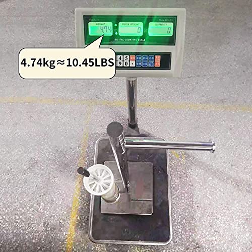 Freestanding Toilet Brush and Paper Holder Set Superior Hotel Luxury Style Join Roll Paper and Toilet Brush Non-Skid Sturdy Floor Stand Brass Chrome with White Ceramic Cup - color: Brass Toilet Brush and Roll Paper Holder Set