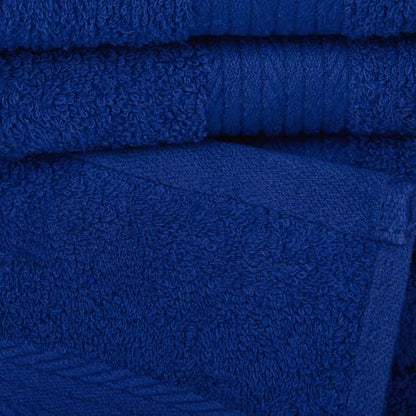 100% Cotton Hand Towels 18x28 Inches, 600 GSM, Soft & Absorbent, Set of 12, Navy - color: Navy, size: Hand Towel Set of 12