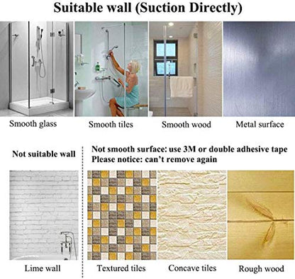 JiePai 16 Inch Suction Cup Towel Bar,Towel Racks for Bathroom,Bronze | Vacuum Suction,No Drill,Removable,Heavy Duty Wall Mount ,For Smooth Surfaces,for Bathroom & Kitchen - color: Suction Towel Bar-16 Inch Rubbed Bronze