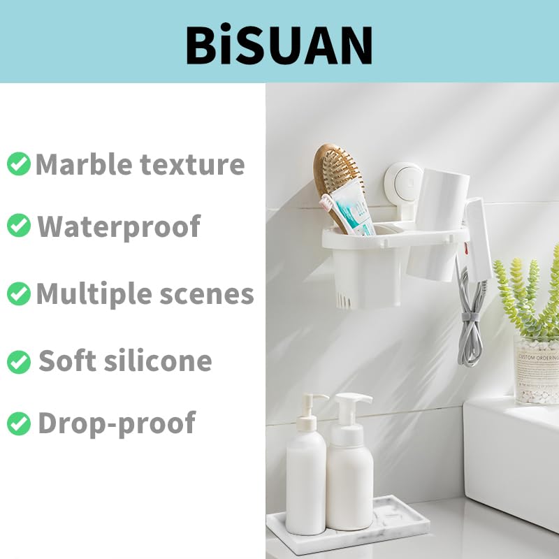 2 Packs Silicone Bathroom Vanity Tray Small 7.8" ＆ Small 7.8" Set, Rectangle Shatterproof Flexible Bathroom Tray for Soap Dispenser, Tissues, Candles, Towel, Plant, Perfume Key - color: White 7.8" & 7.8"