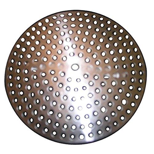LASCO 03-1349 3-1/8-Inch with Adjustable Tabs Shower Strainer, Everbrite - size: 3-1/8-Inch