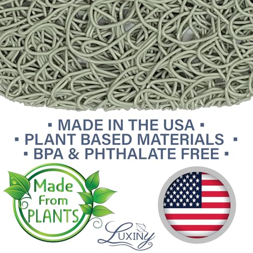 Soap Savers for Bar Soap & Shampoo Bar Holder, American Made by Luxiny, Lifts Soap in Soap Dishes & Shower Soap Holders –Bars & Soap Lasts Longer- Made from Plant Based Materials (Mountain Sage) - color: Green