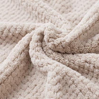 Oversized Bath Towels Extra Large 40x80 Inches Bath Sheets for Adults Super Soft Quick Dry Highly Absobent Microfiber Shower Towels (6 Piece,Beige) - color: Beige 6 Piece, size: 6 Piece