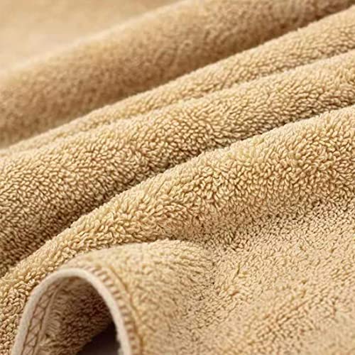 Lchkrep Bathroom Hand Towels (14x30 inch), Home Soft Cotton Super Soft Highly Absorbent Hand Towels for Bath, Hand, Face, Gym and Spa (Beige) - color: Beige