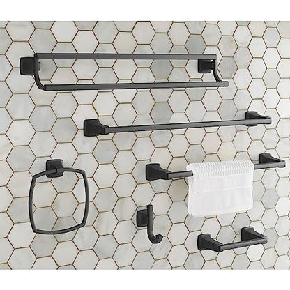 American Standard 7353224.295 Townsend 24-Inch Double Towel Bar, Brushed Nickel - color: Brushed Nickel