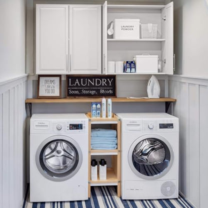 Laundry Room Cabinet 30’’x12’’x32’’, Kitchen Cabinet Wall Cabinets with Adjustable Shelves, Wall Cabinet Storage, Utility Cabinets for Laundry Room, White Wall Cabinet with Shaker Door, White - size: 30'' W