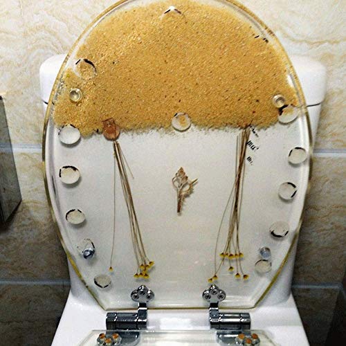Quick-Release Hinges Round-front Toilet Seat in White