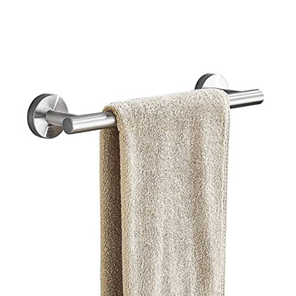 Towel Bar, 12-Inch Hand Towel Holder, Bathroom Accessories SUS304 Stainless Steel Towel Rack, Bath Hardware Brushed Nickel, Wall Mounted - color: Brushed Nickel, size: 12-Inch