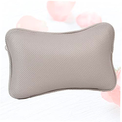 SOLUSTRE 2pcs Bath Pillow Suction Cups Neck Pillow for Bathtub Comfortable Tub for Back Bathtubs Spas Spas Alcove Corner Soak Tubs - size: Size 1x2pcs