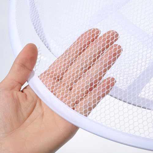 2 Pcs Hanging Laundry Basket,Small Hanging Laundry Bag,Wall-Mounted,for Space-Saving Closet, Dorm & Bathroom Organization – White & Gray Set