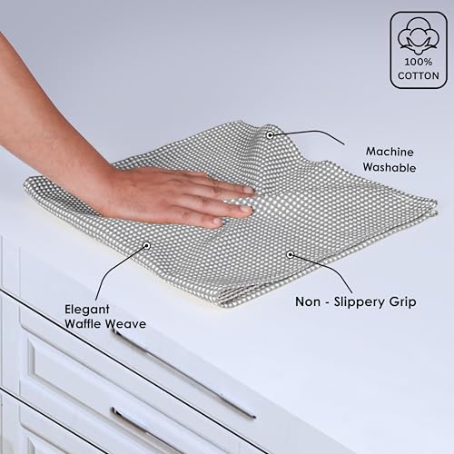 12 Pack Dual Reversible Waffle Weave Dish Cloth, 12x12 Inch, 100% Cotton, Absorbent Dishcloth Set, Quick Dry, Soft for Cleaning, Wiping, Hand Towels, Dish Rags, Durable, Ash Grey - color: Ash Grey
