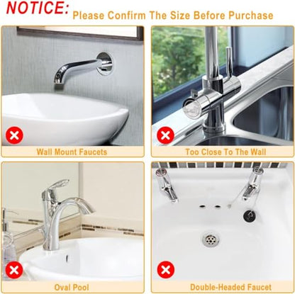 Sink Splash Guard Silicone Sink Faucet Mat Sink Accessories | for Kitchen, Bathroom, Sink Sponge Holder (Transparent) - color: Transparent