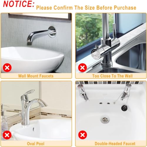 Sink Splash Guard Silicone Sink Faucet Mat Sink Accessories | for Kitchen, Bathroom, Sink Sponge Holder (Black) - color: Black