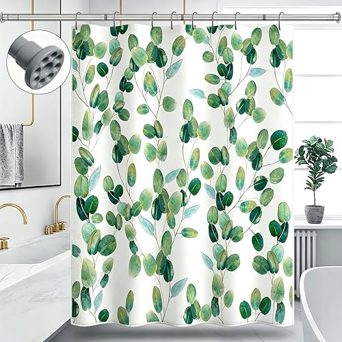 Grey Shower Curtain Rod 28"-52", Never Rust Anti-Slip Adjustable Tension Curtain Rods No Drilling, Heavy Duty Spring Enlarged Diameter 1" Tension Rod for Bathroom/Closet/Room Divider - color: Grey, size: 28"-52"