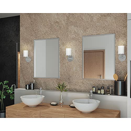 Progress Lighting P2131-104 Replay Bath & Vanity, 1-Light, Polished Nickel - color: Polished Nickel, size: 1-Light