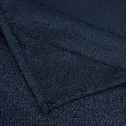 Barossa Design 70x54 Snap-in Shower Curtain Liner Replacement Navy | 2 Bottom Magnets, Fabric, Removable, Water Repellent, Machine Washable, Hotel Style, 70" W x 54" H Inner Liner - color: Navy, size: 70"W x 54"L (Pack of 1)
