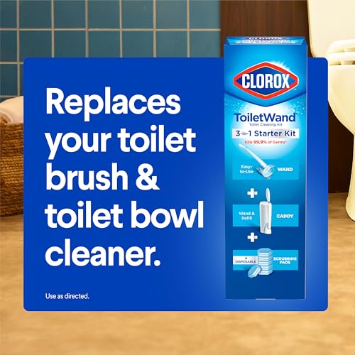 Clorox ToiletWand Toilet Cleaner Refills, Toilet brush, Original, 10 Count - size: 10 Count (Pack of 1)
