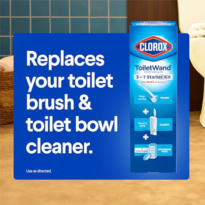 Clorox ToiletWand Toilet Cleaner Refills, Toilet brush, Original, 10 Count - size: 10 Count (Pack of 1)