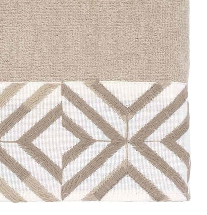Avanti Linens - Hand Towel, Soft & Absorbent Cotton (Harlow Collection, Linen) - color: Linen, size: Hand Towel