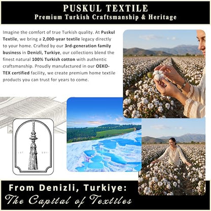 PÜSKÜL 2-Piece Natural 100% Turkish Cotton Waffle Bath Towels Extra-Large | Pink Powder 32x63" Bath Sheet Towel Light Soft Absorbent Quick-Dry Lint-Free Premium Honeycomb Weave Oeko-Tex Made in Turkiye - color: Pink Powder, size: Bath Towels - Pack of 2