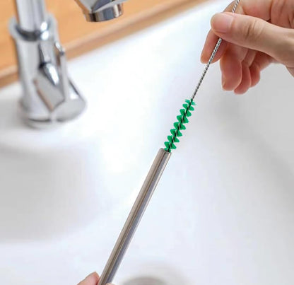 Libman Bottle & Dish Kitchen Brush Kit with Straw Cleaner, 4 Brush Styles | Kitchen scrub brush kit for bottles, dishes, and straws; 3 brushes plus straw cleaner. - style: Bottle & Dish Brush Kit