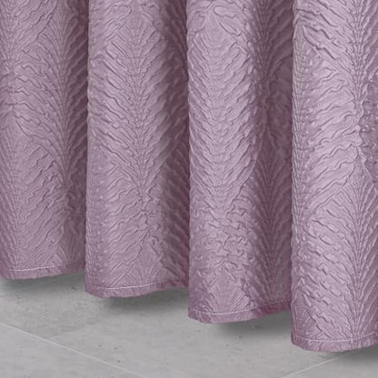 72x78 Long Shower Curtain, Ombre Lavender 3D Embossed Half Bath Curtain - color: Ombrelavender, size: 72"W x 78"L (Pack of 1)