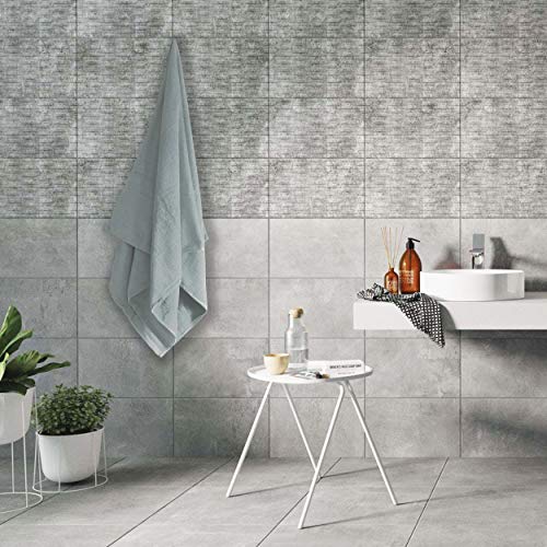 Belizzi Home 8 Piece Towel Set 100% Ring Spun Cotton, 2 Bath Towels 27x54, 2 Hand Towels 16x28 and 4 Washcloths 13x13 - Ultra Soft Highly Absorbent Machine Washable Hotel Spa Quality - Jade - color: Jade, size: 8 Piece Towel Set
