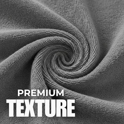 Set of 6 Luxurious Hand Towels for Bathroom, 16x28 inches, 100% Cotton, Ultra-Soft, Absorbent & Durable, 600GSM Bathroom Hand Towel - Ideal for Gym, Bath, Spa Use (Grey, 6 Pack) - color: Grey