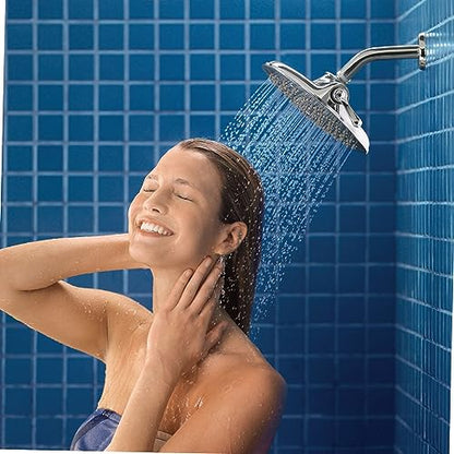 Moen Velocity Eco-Performance Chrome Two-Function Rainshower 8-Inch Shower Head with Immersion Technology, S6320EP - color: Chrome, style: Eco-Performance