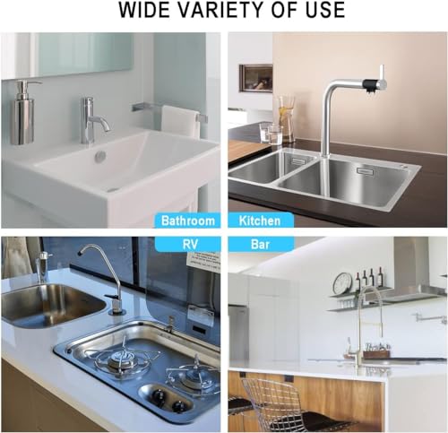 Sink Splash Guard Silicone Sink Faucet Mat Sink Accessories | for Kitchen, Bathroom, Sink Sponge Holder (Transparent) - color: Transparent