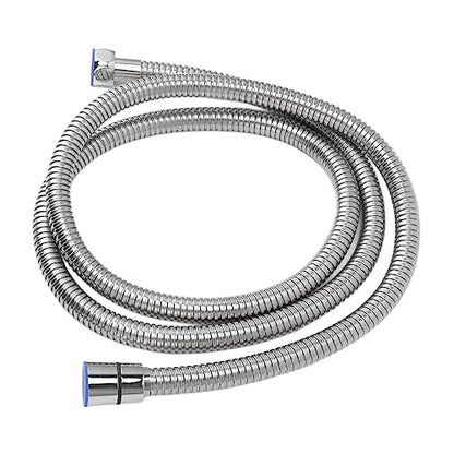 Haofy Shower Hose High Tensile Stainless Steel Easy Install Explosion Proof Heat Shower Hose Extra Long 59 for Shower Room (Electroplating)