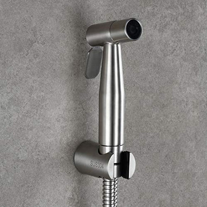 Ciencia Shower Holder Wall Mount Bracket Stainless Steel Holder Bracket for Handheld Shower Head and Bidet Sprayer, ST19 - size: ST19