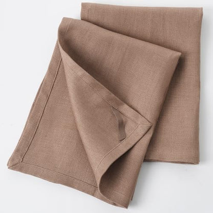 Linen Thick Kitchen Towels Set of 2-100% Linen Dish Towels with Hanging Loops, Super Soft Quick Dry Tea Towels Stonewashed and Handcrafted 17.7 x 23.6 Inch,Dark Khaki - color: Dark Khaki, size: Hand Towel