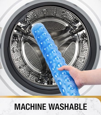 HITSLAM Square Shower Mat, Non Slip PVC Stall Mat, 24"x24", Blue | Power Grip Suction Cups, Center Drain Hole, Built-In Hanging Holes, Machine Washable Bathroom Floor Mat, Soft On Feet - color: Clear Blue