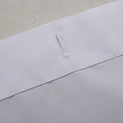 Waterproof Fabric Shower Curtain or Liner Machine Washable & Breathable White72x84inch (Standard Size) 1 Panel - color: White 1pc